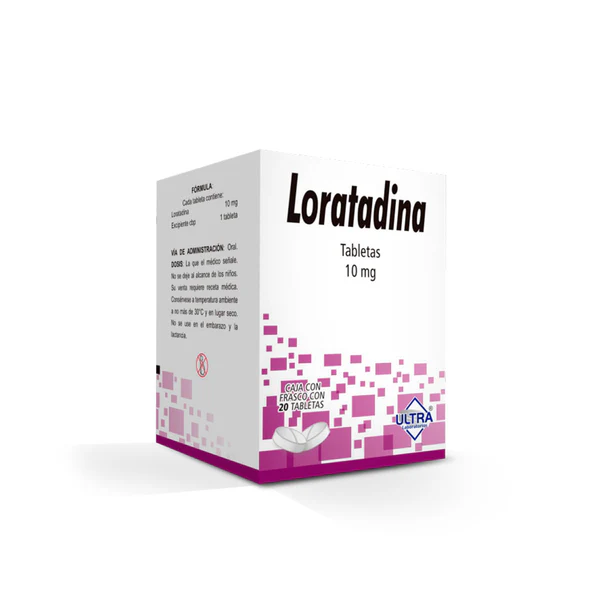 Loratadina 10mg Tab 20